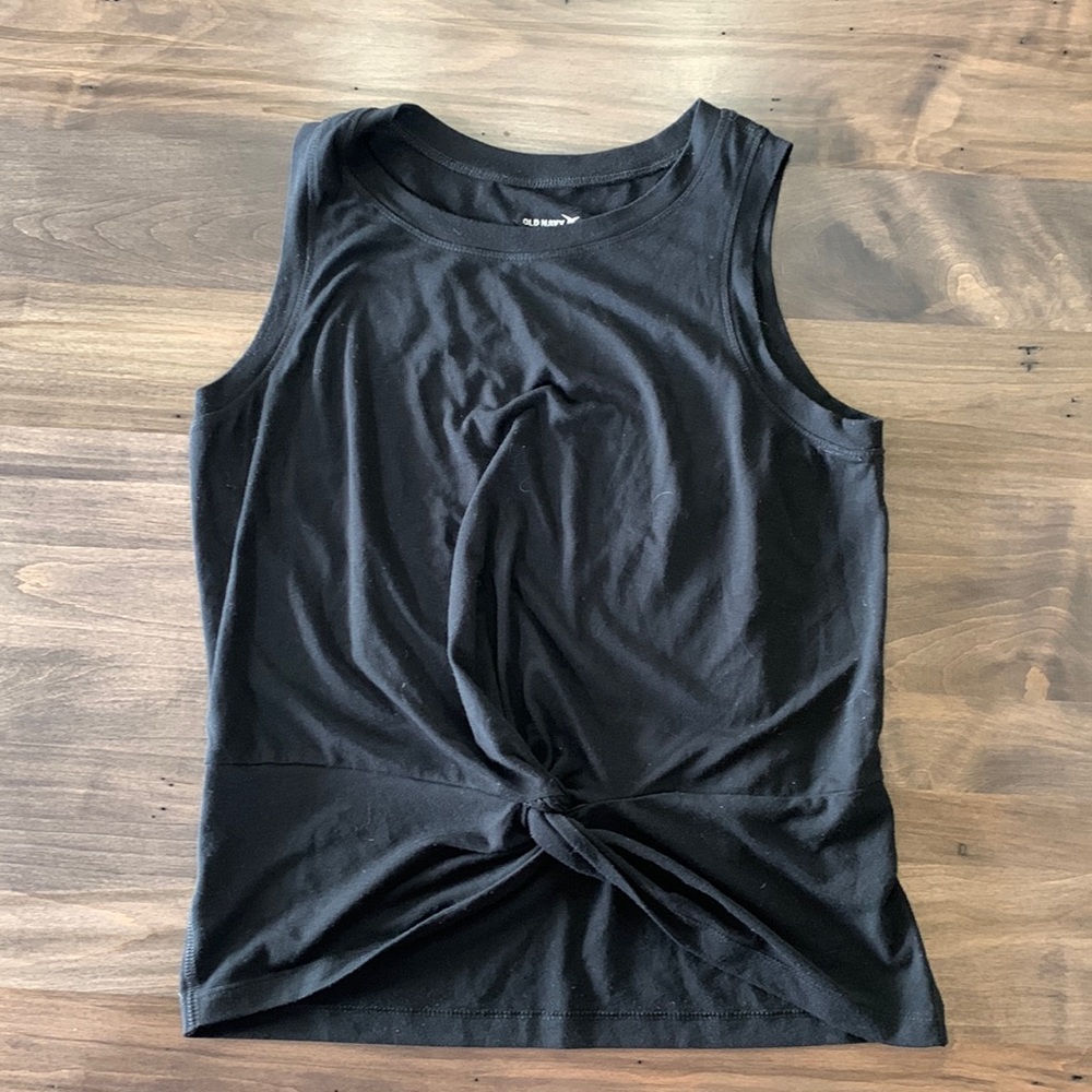 Black Old Navy Active Tank Top